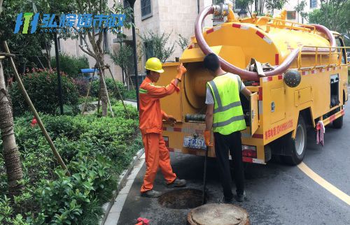 上海浦东新区高行镇雨污管道清淤疏通